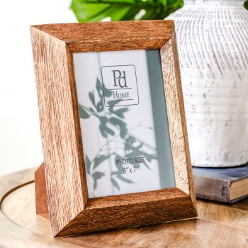 NATURAL WOOD PHOTO FRAME| 7" X 5"