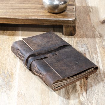 RUSTIC BROWN LEATHER JOURNAL