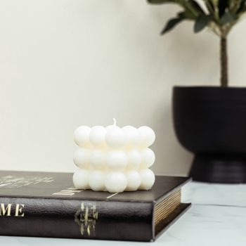 SQUARE BUBBLE CANDLE