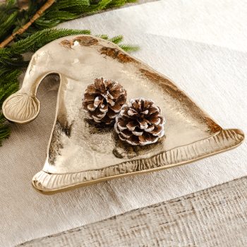 11" SANTA HAT TRAY
