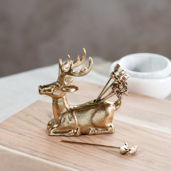 REINDEER PICKS & HOLDER