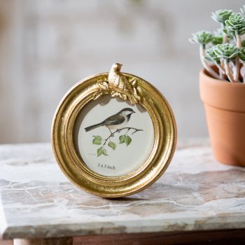 3 X 3 ROUND PHOTO FRAME