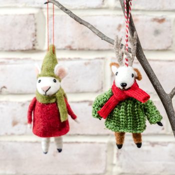 FELT FRIEND ORNAMENT