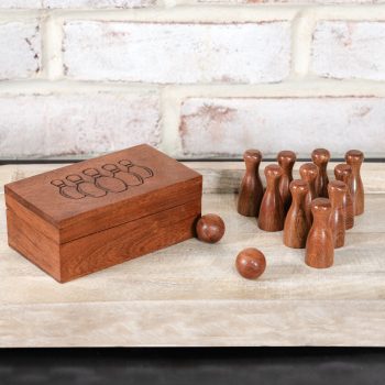 WOOD BOWLING GAME