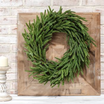 22" PINE WREATH
